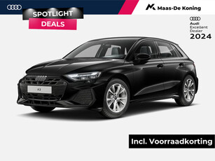 Audi A3 Sportback 30 TFSI S edition · Assistentiepakket Driving· Assistentiepakket parking · Achteruitrijcamera