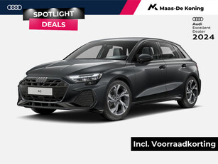 Audi A3 Sportback 30 TFSI S edition · Assistentiepakket Driving· Assistentiepakket parking · Achteruitrijcamera