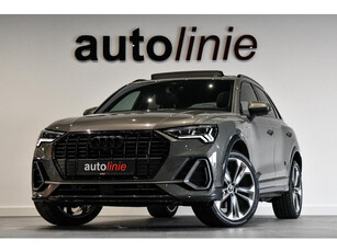 Audi Q3 45 TFSI e S-Line. Pano, ACC, Memory, 360, Leder, Keyless, Dodeh, B&O, Sfeer, Matrix, CarPlay!