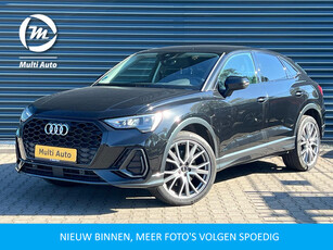 Audi Q3 Sportback 45 TFSI e Edition Plug in Hybrid 245pk PHEV | Lederen Alcantara S-Line Sportstoelen | Virtual Cockpit | Navigatie | Camera | Stoelverwarming |