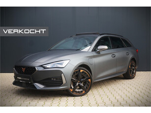 CUPRA Leon Sportstourer 1.4 e-Hybrid VZ Copper Edition | Mat Grijs | Panoramadak | Memory Seat | Kuipstoelen | Camera | Keyless | Stoel/stuurverwarming | Sportstuur | Adaptive Cruise Control | Dealer Onderhouden | Virtual | Uniek | BTW |