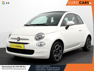 Fiat 500 C 1.0 Hybrid Connect | Climat control | Parkeersensor achter | Cruise control | Cabrio | Apple carplay/ Andriod auto