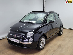 Fiat 500C 0,9 Lounge | Cabrio | Parkeersensor | Half-leder | Airco | Dealeronderhouden| incl. BTW auto