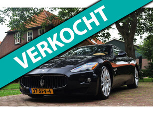 Maserati GranTurismo 4.2 ZF Aut. | Slechts 59.000KM | Dealeronderhouden | Youngtimer | Historie | Navigatie | V8 | Nieuwe APK |