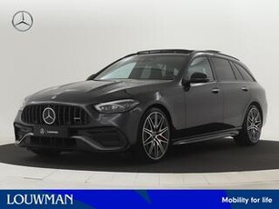 Mercedes-Benz C-KLASSE Estate AMG 43 4MATIC | Dashcam | AMG Nightpakket | AMG Performance-stoelenpakket High-End | DIGITAL LIGHT | Burmester? 3D surround sound system | USB-pakket plus | Interieurverlichtingspakket |