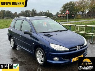 Nette en Goede Peugeot 206 SW 1.4 AIRCO NAP APK NIEUW Bj 06