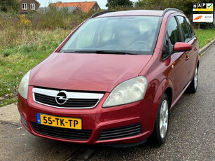 Opel Zafira 1.6 Enjoy 7-Persoons! Airco Electric pakket Audio/CD Cruisecontrol ABS Dakrails Trekhaak Dealeronderhoud Nieuwe Apk!