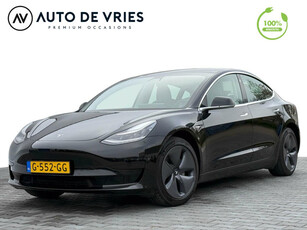 Tesla Model 3 Standard RWD Plus 60 kWh | Zwart leder | Autopilot | Panoramadak | 1e Eigenaar