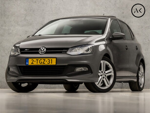 Volkswagen Polo 1.2 TSI R-Line (SCHUIFDAK, NAVIGATIE, CLIMATE, XENON, ZWART HEMEL, LM VELGEN, ARMSTEUN, SPORTSTOELEN, PARKEERSENSOREN, NIEUWE APK, NIEUWSTAAT)