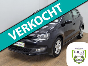 Volkswagen POLO Occasion 1.2 TSI BlueMotion Highline met cruisecontrol en velgen | Tweedehands Volkswagen Polo zwart als 5 deurs |