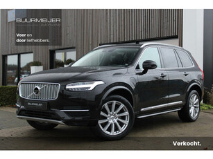 Volvo XC90 2.0 T8 Twin Engine AWD Inscription - Dealer onderhouden - Full Option - Standkachel met timer - Luchtvering - Semi elektrische trekhaak - 360 graden camera - Stoel & stuurwielverwarming - Stoelkoeling - Bowers & Wilkins -