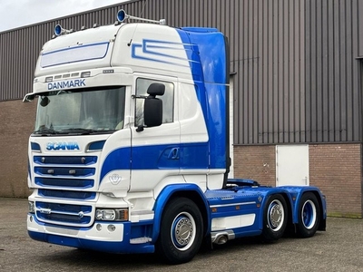 Scania R520 V8 / Retarder / Full Air / Showtruck / 6x2 /