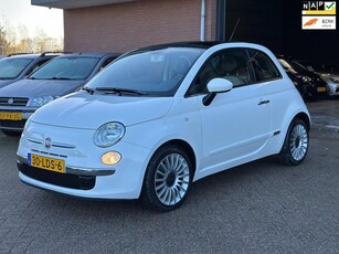 Fiat 500 1.2 Lounge 1E EIGENAAR, AUTOMAAT, PANODAK, DEALER