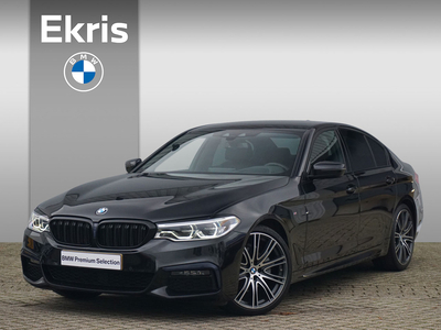 BMW 5-SERIE Sedan 520i High Executive M Sportpakket 20'' / Head-up display / Stuurwiel verwarmd / Hifi System