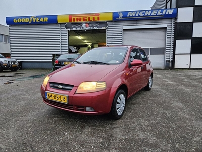 Chevrolet Kalos 1.4 Style 5 Deurs Goed rijdende en nette zuinige auto,Airco,Electr pakket, Nieuwe apk 24-05-2025