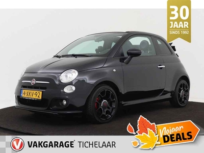 Fiat 500C 0.9 TwinAir Turbo 500S | Org NL | 1e Eig | NAP | Sportstoelen | 80 PK | Xenon | Climate Control | Navi |