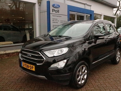 FORD ECOSPORT 125pk Titanium Half Leer Climat Navi Trekhaak Cruise Parkeersensoren Dealeronderhouden