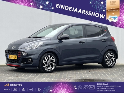 HYUNDAI I10 1.0 T-GDI 100PK N Line 5-zits / Navigatie / Climate control / Stoel- & Stuurverwarming