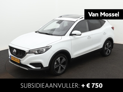 MG ZS EV Luxury 45 kWh | WLTP 263 KM | Panorama/ Schuif-Kantel Dak | LMV | Cam | Adapt. Cruise Control | Navigatie | Airco | DAB |