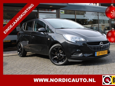 OPEL CORSA 1.4 BLACK EDITION 5DRS / AIRCO- NAVIGATIE- PARKEERHULP /