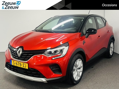 RENAULT CAPTUR 1.0 TCe 90 Evolution Navi airco camera parkeersensoren apple carplay android auto hoge instap zeer weinig km dealer onderhouden