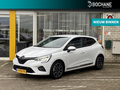 RENAULT CLIO 1.0 TCe 100 Zen Black Line , NL-Auto, 1e eigenaar, 100% dlr onderhouden, Navigatie, Parkeersensoren, LED, Airco, Cruise, Lichtmetaal, DAB+, Apple Carplay & Android Auto