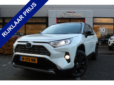 Toyota RAV4 2.5 Hybrid AWD Bi-Tone | Rijklaar | Apple/Android | 360 camera | Pano | Trekhaak | Navi | Stoelverwarming