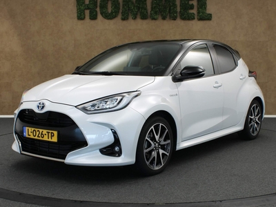 TOYOTA YARIS 1.5 Hybrid Bi-Tone AFNEEMBARE TREKHAAK - APPLE CARPLAY/ANDROID AUTO - HALF LEDEREN BEKLEDING - STOELVERWARMING