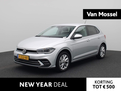 VOLKSWAGEN POLO 1.0 TSI Style | Navigatie| ECC | Parkeersensoren Voor/Achter | LED | Stoelverwarming | Camera | Cruise controle | IQ light | Apple Carplay |