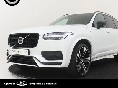 VOLVO XC90 T8 RECHARGE R-DESIGN *LONG RANGE* HK-AUDIO|LUCHTVERING|360°CAMERA|HEAD-UP|22 INCH|STANDKACHEL|LEDER