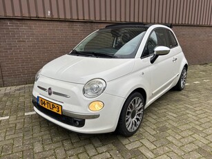 Fiat 500 C 0.9 TwinAir Rock Cabrio Leer Navigatie Clima PDC