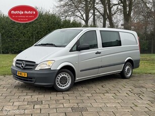 Mercedes Vito Bestel 110 CDI 320 Dubbelcabine Lang Airco!