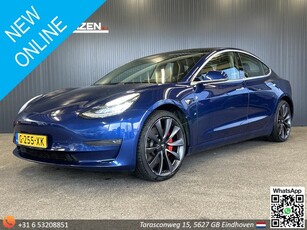 Tesla Model 3 Performance AWD 75 kWh € 16.450,- NETTO!