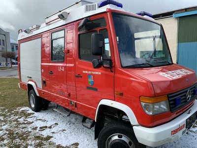 Mercedes 814 4x4 22.129 KM nieuw brandweer expeditie