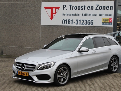 MERCEDES C-KLASSE Estate 180 AMG/ORIGINEEL NEDERLANDS/PANO/LED/LEDER/NAVI/CAMERA/ELEKTR A.KLEP