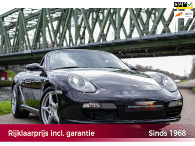 Porsche Boxster 2.7 2e Eigenaar l Dealer Onderhouden l NAP l Handgeschakeld l Leder l Navi l Xenon! TOPSTAAT!