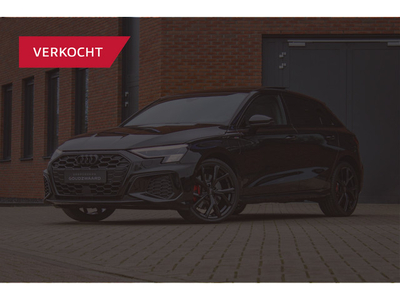 Audi A3 Sportback 45 TFSI e S edition Competition S-Line 245PK | Pano | Audi Sport Rood stiksel