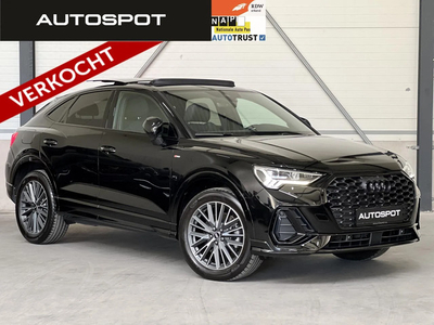 Audi Q3 Sportback 45 TFSI e 245 Pk S-Line Black Edition Pano