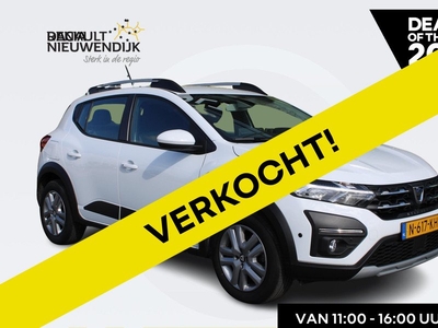 Dacia Sandero Stepway 1.0 TCe 100 Bi-Fuel Comfort | ACHTERUITRIJCAMERA | PARKEERSENSOREN V+A | DODEHOEKSENSOREN | CRUISE CONTROL | CLIMATE CONTROL | APPLE CARPLAY