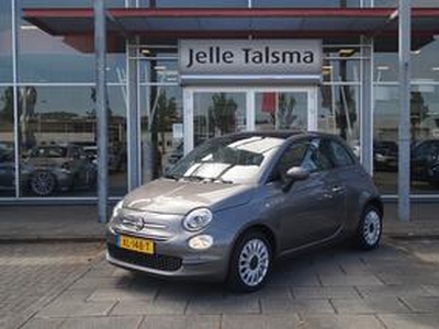 Fiat 500 1.2 69pk Lounge|15'' velgen|Cruise|Apple/Android CarPlay|Panoramadak