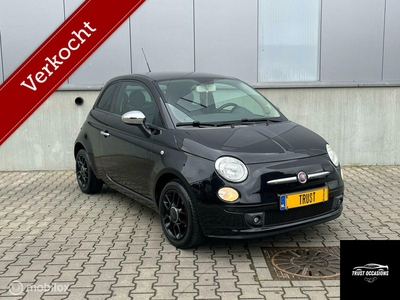 Fiat 500 1.2 Sport Halfleder Black edition Radio