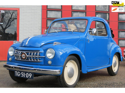 Fiat 500 C TOPOLINO Cabrio, Origineel Nederlandse Auto. BJ 1951