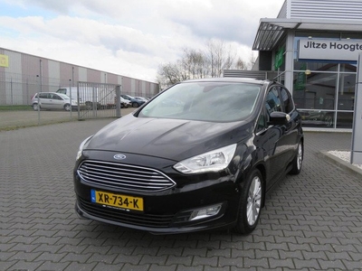 Ford C-Max 1.5 Titanium 150PK. NAVI,TREKHAAK 1500 KG,HANDFREE ACHTERKLEP,KEYLESS, Parking Pack, Winter Pack, PANTHER BLACK ,83893KM.