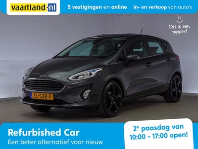 Ford Fiesta 1.0 EcoBoost 100pk Titanium 5-drs [ Navi Apple Carplay/Android Auto Climate ]