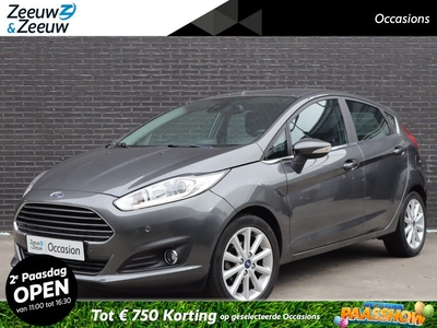 Ford Fiesta 1.0 EcoBoost Titanium 100pk | Cruise control | Navigatie | Parkeer sensoren | Lichtmetalen velgen | Voorruitverwarming