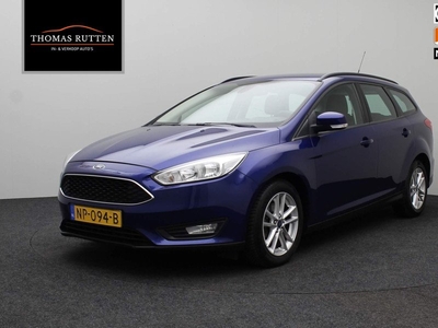 Ford Focus Wagon 1.0 Lease Edition 2017 | Airco | Navigatie | Carplay | Cruise Control | Spraakbediening | Onderhoudshistorie | 2 Sleutels | Boekjes | Nationale Autopas