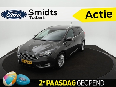 Ford FOCUS Wagon 125PK Titanium | Stoel, Stuur & Voorruitverwarming | AR Camera | Keyless | Dodehoek detector | Parkeersensoren V+A