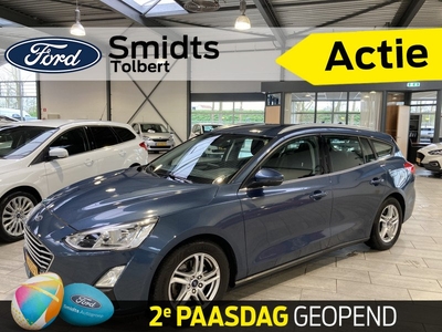 Ford FOCUS Wagon EcoBoost 100 pk Trend Edition Winter Pack I Trekhaak I Navi I Camera I 100% onderhouden