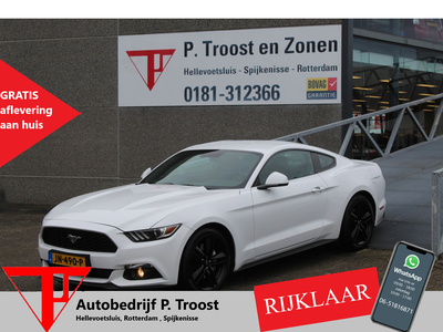 FORD MUSTANG Fastback 2.3 EcoBoost NL auto/Dealeronderhouden/Navigatie/Lederen elektrische stoelen/Sfeerverlichting/Stoelverwarming/Stoelverkoeling/Shaker installatie/Keyless/Achteruitrijcamera/Cruise control/Inklapbare spiegels/19 Inch velgen