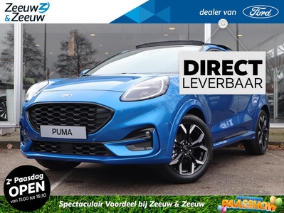 Ford Puma 1.0 EcoBoost Hybrid ST-Line X | Led verlichting | Winterpack | Adaptive cruisecontrol | BLIS | El. Achterklep | Panoramadak | Camera | 18